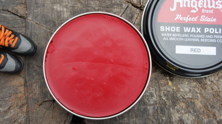 Віск для шкіри Angelus shoe wax Red (червоний) made in USA